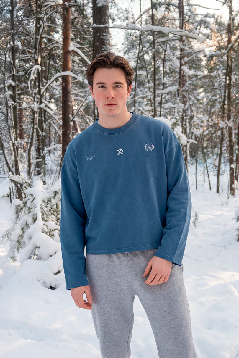 Crewneck EXCESU Club Blue