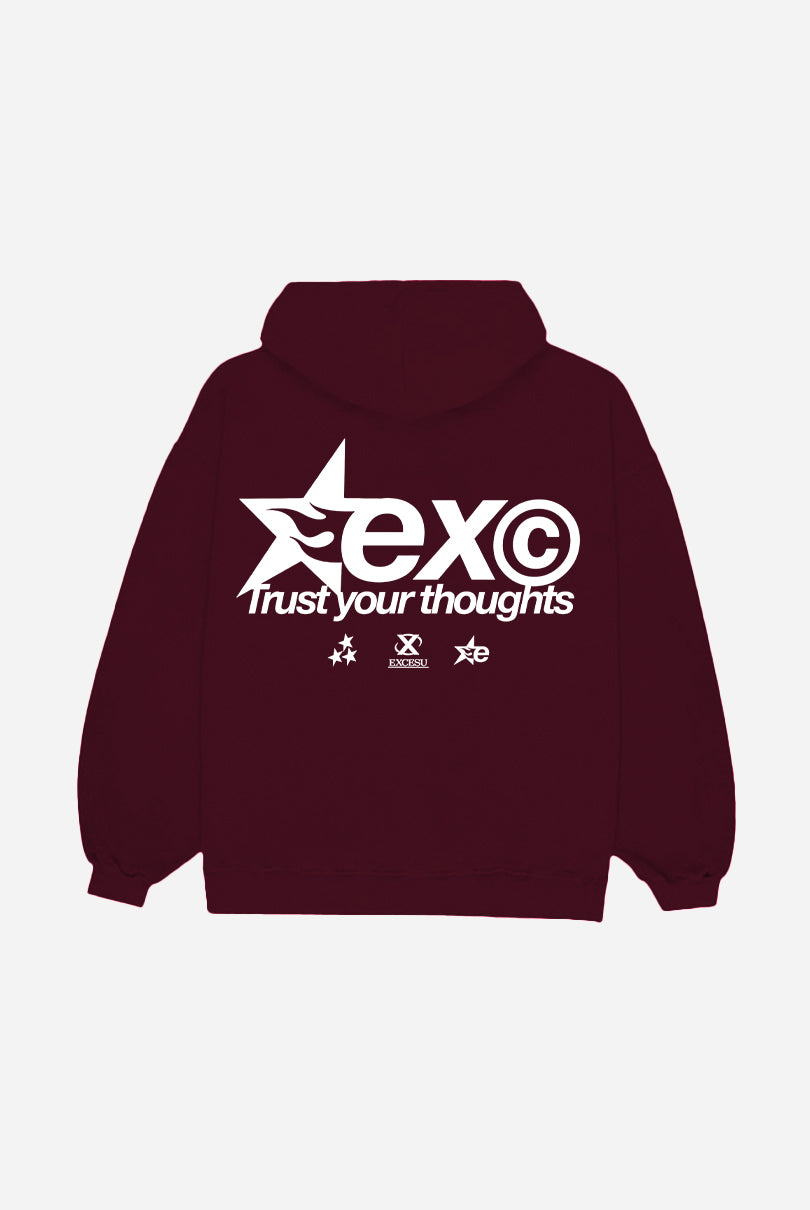 EXC Maroon Hoodie