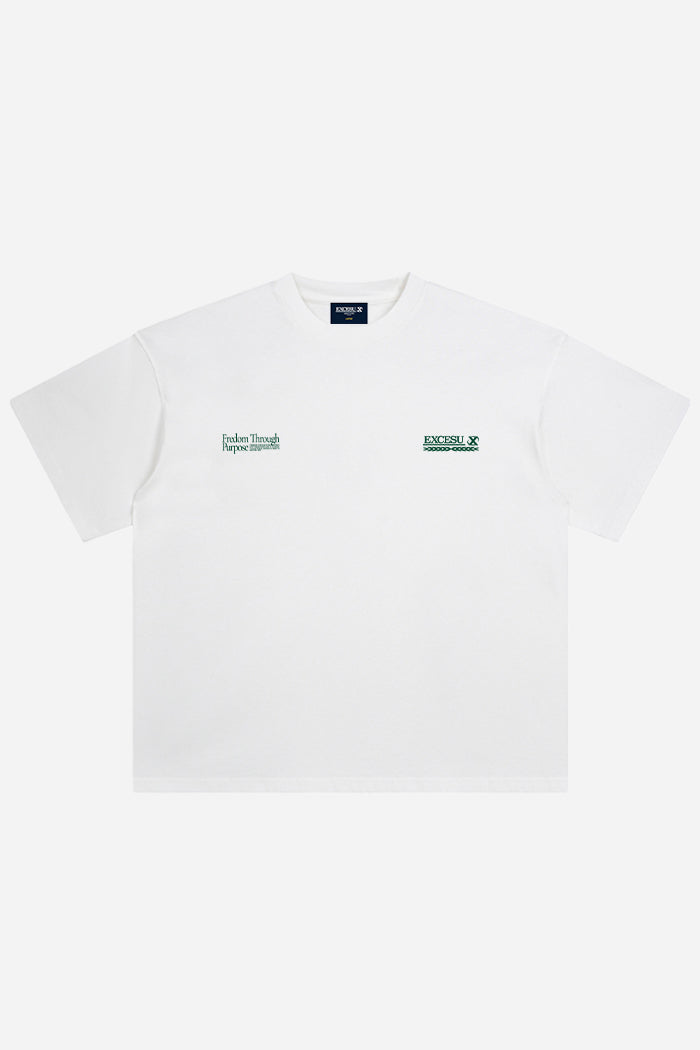 Focus is a Currency White T-shirt
