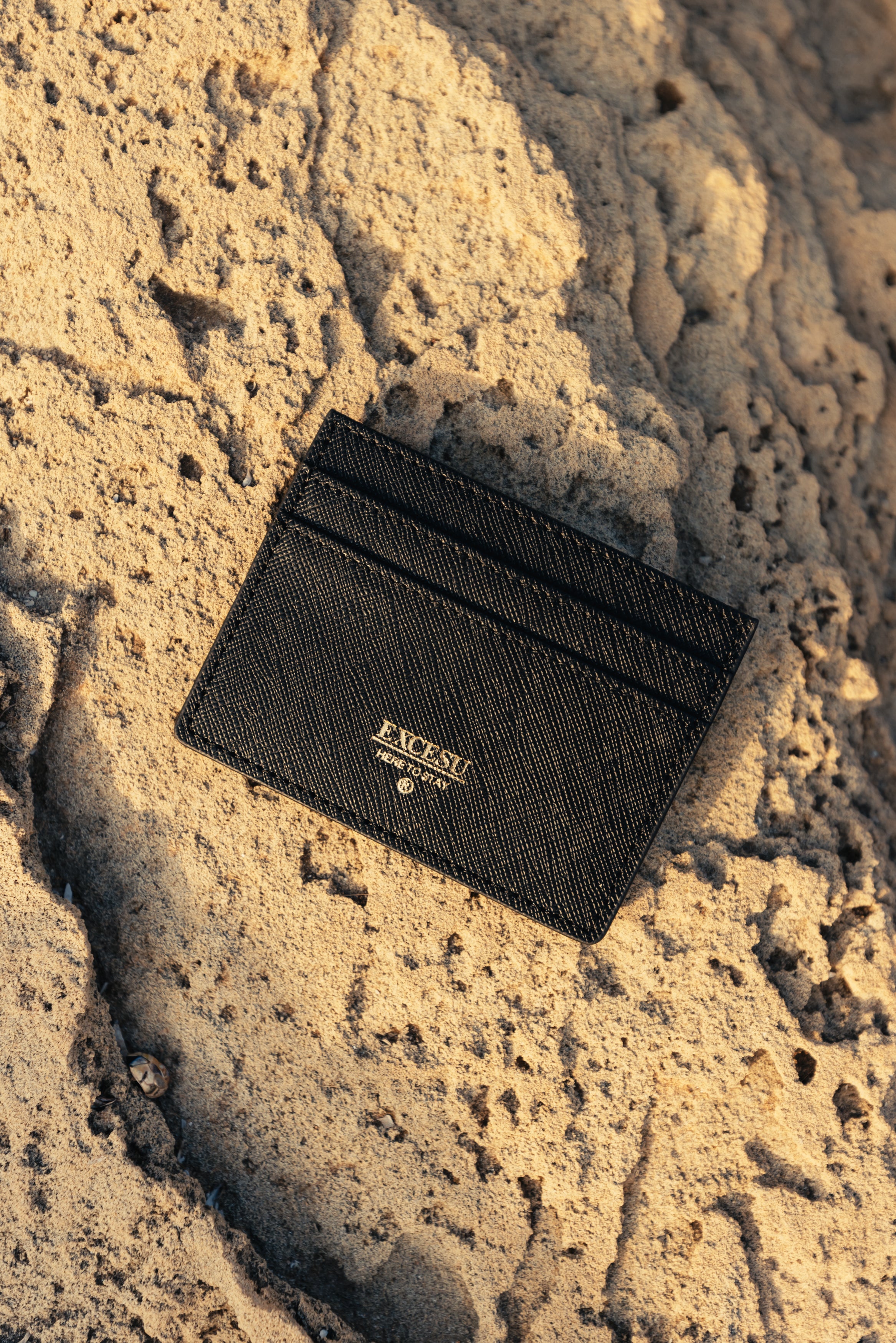 Excesu Black Card Holder