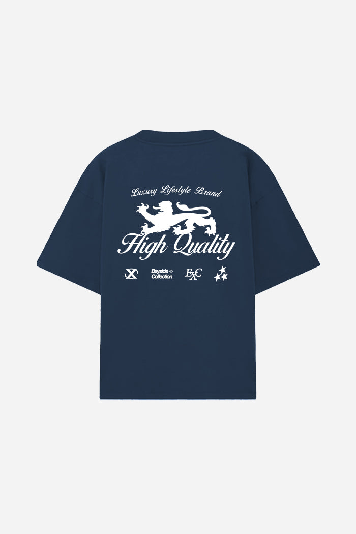 Indigo Blue Lion T-Shirt