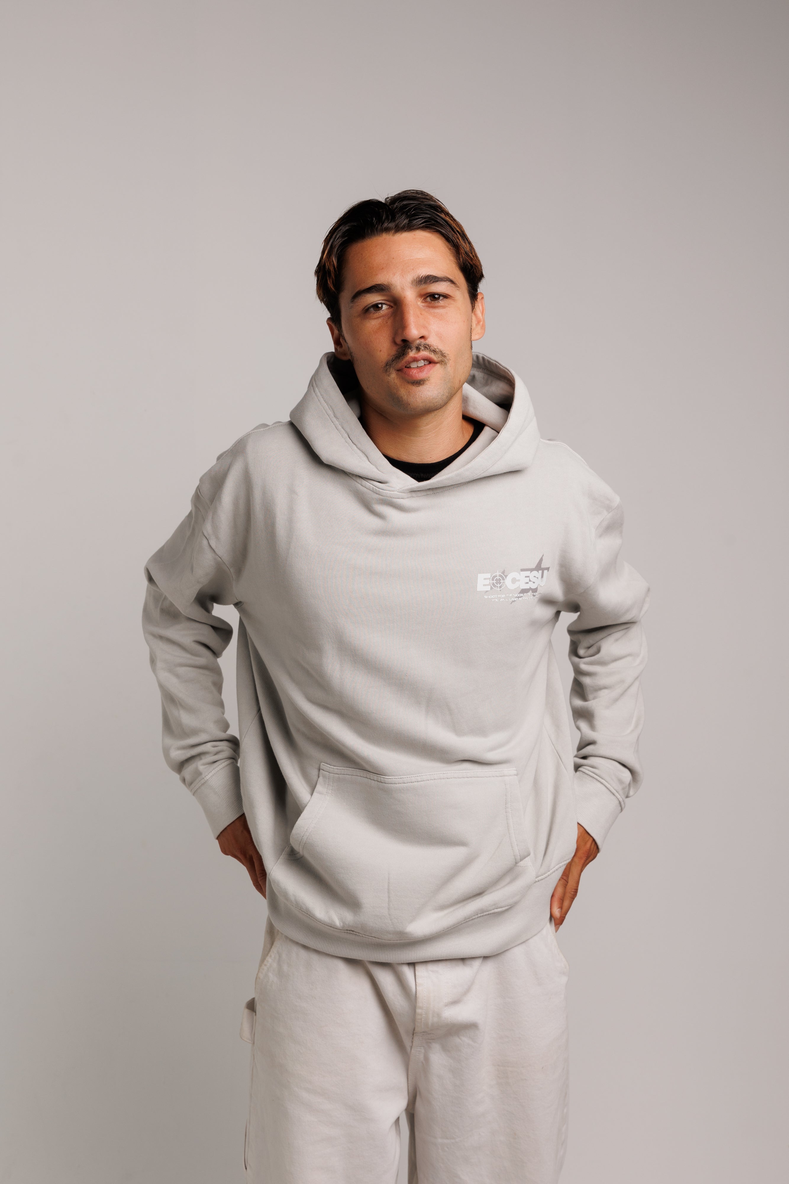 Shoot For The Moon Gray Sweatshirt