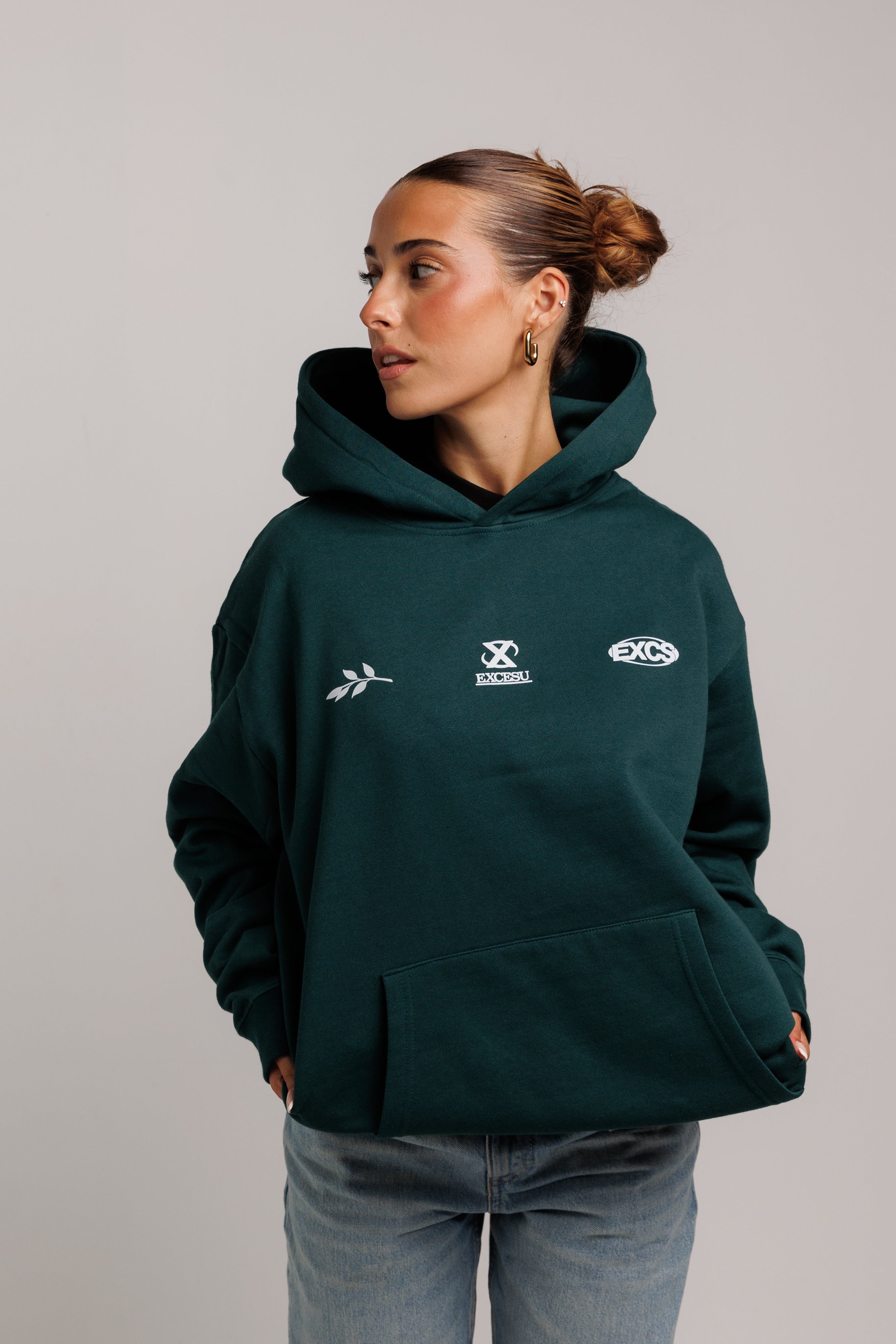 Obsessive Dreams Green Sweatshirt