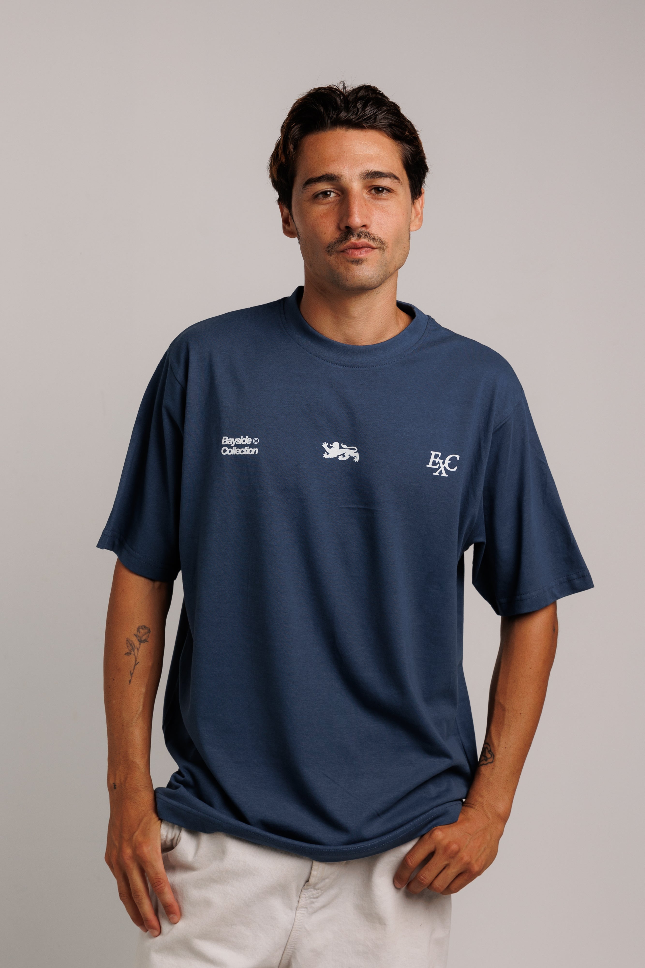 Indigo Blue Lion T-Shirt