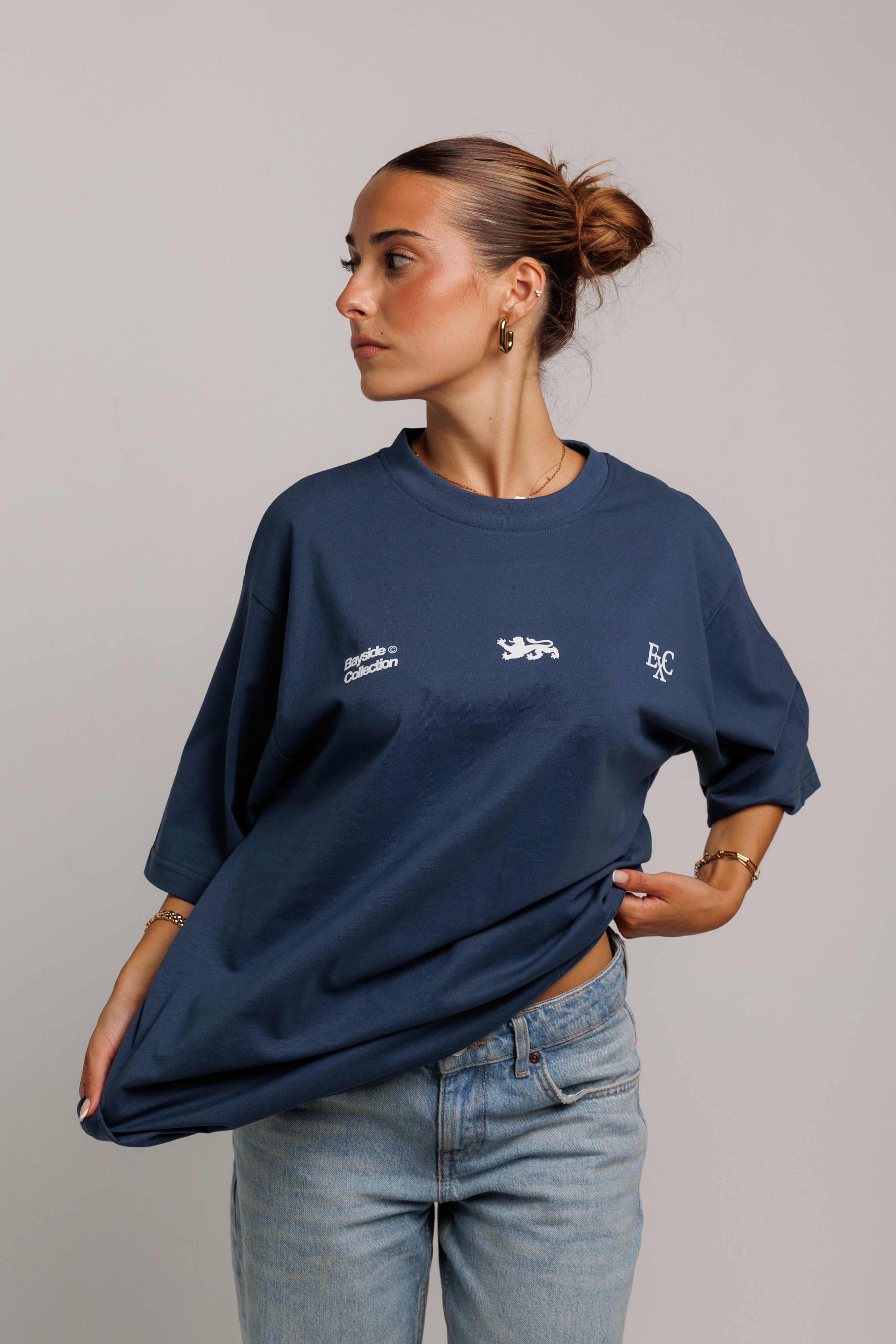 Indigo Blue Lion T-Shirt