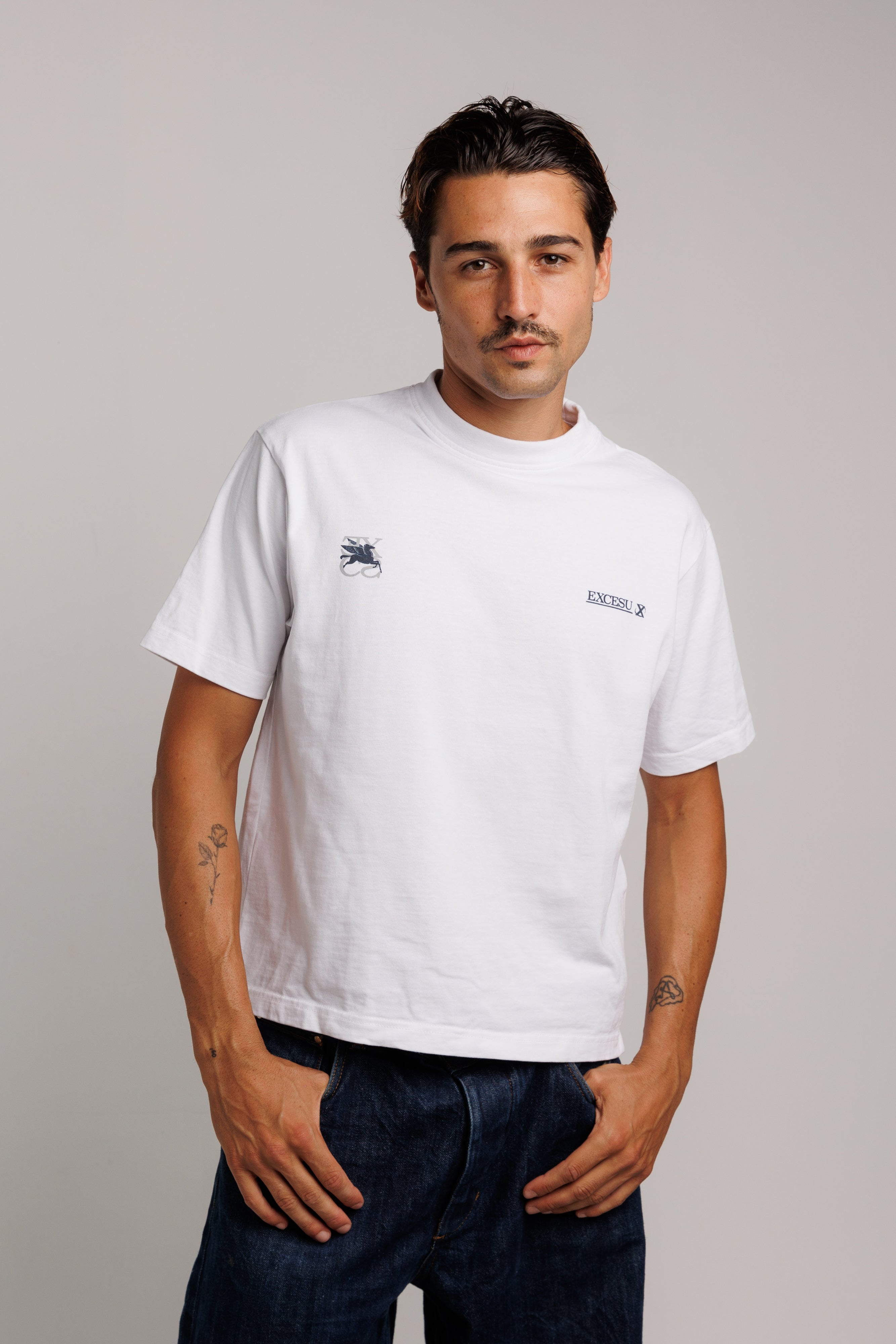 Camiseta blanca de Pegaso