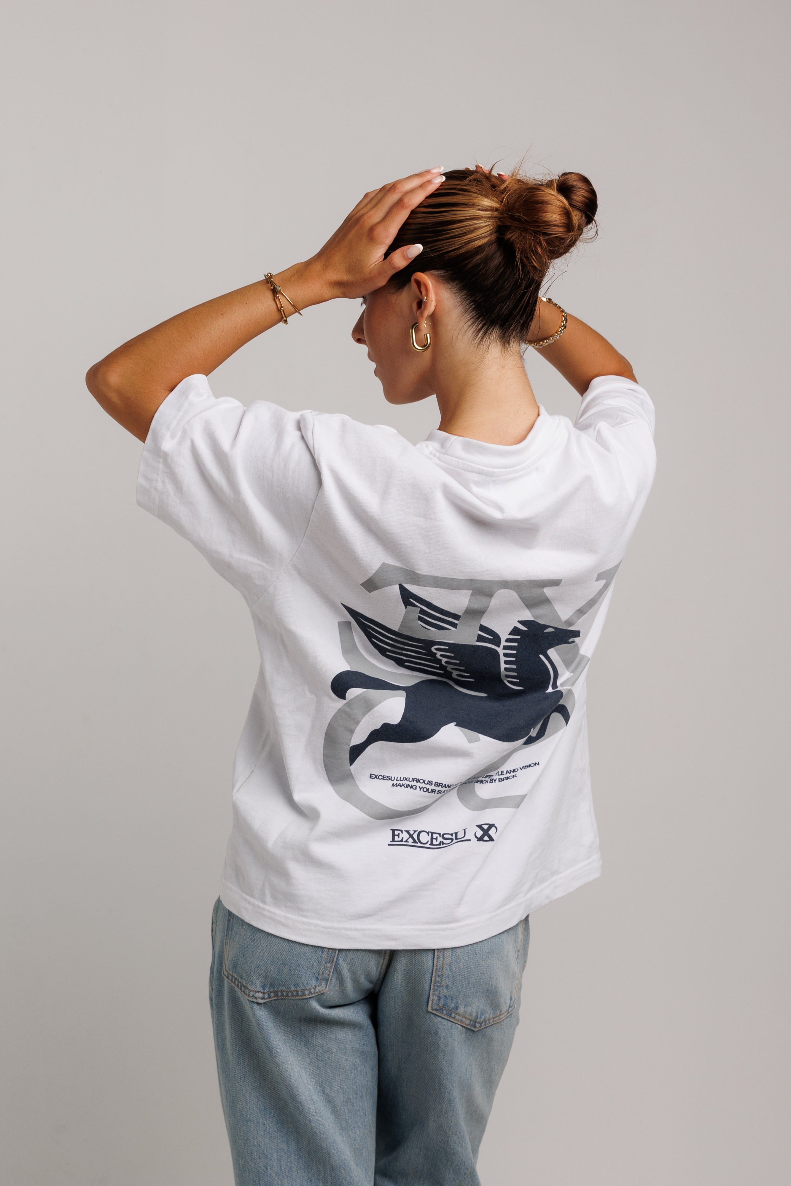 Camiseta blanca de Pegaso