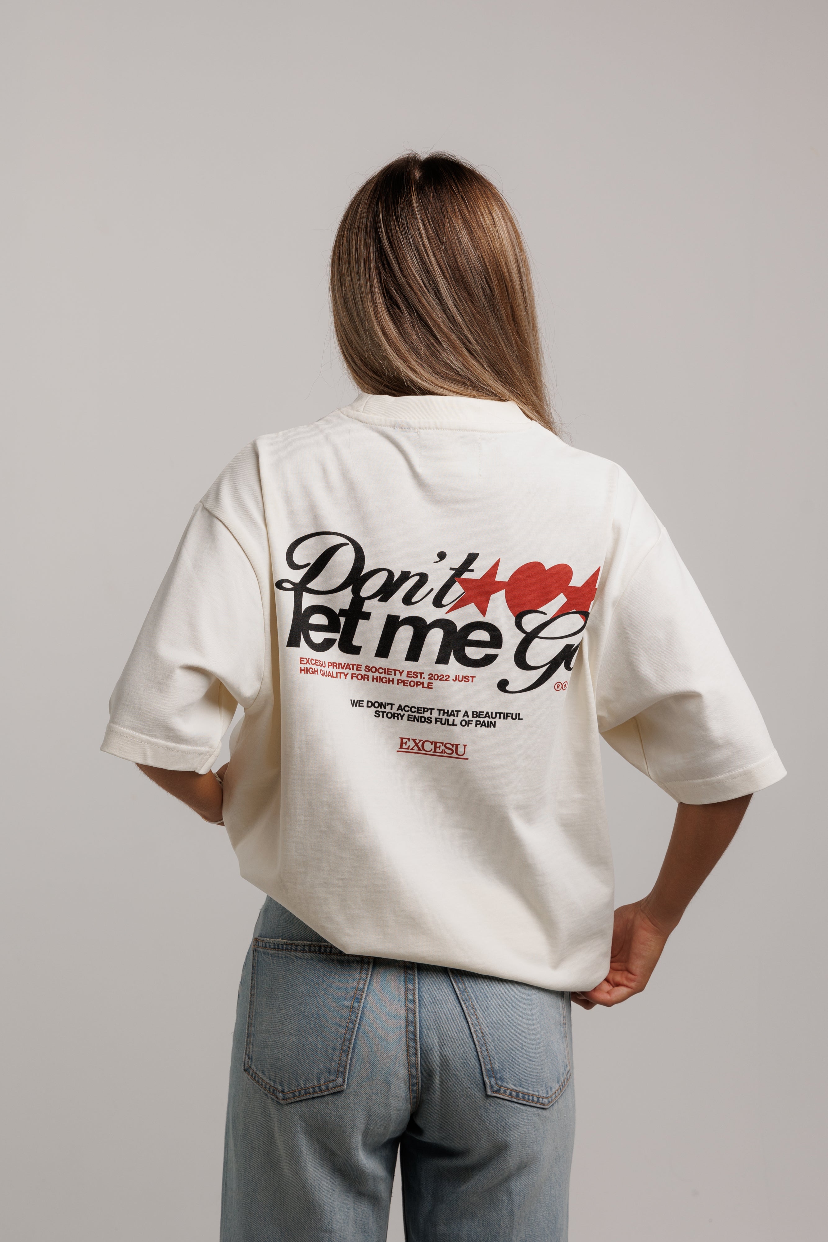 Off-White T-Shirt Don't Let Me Go