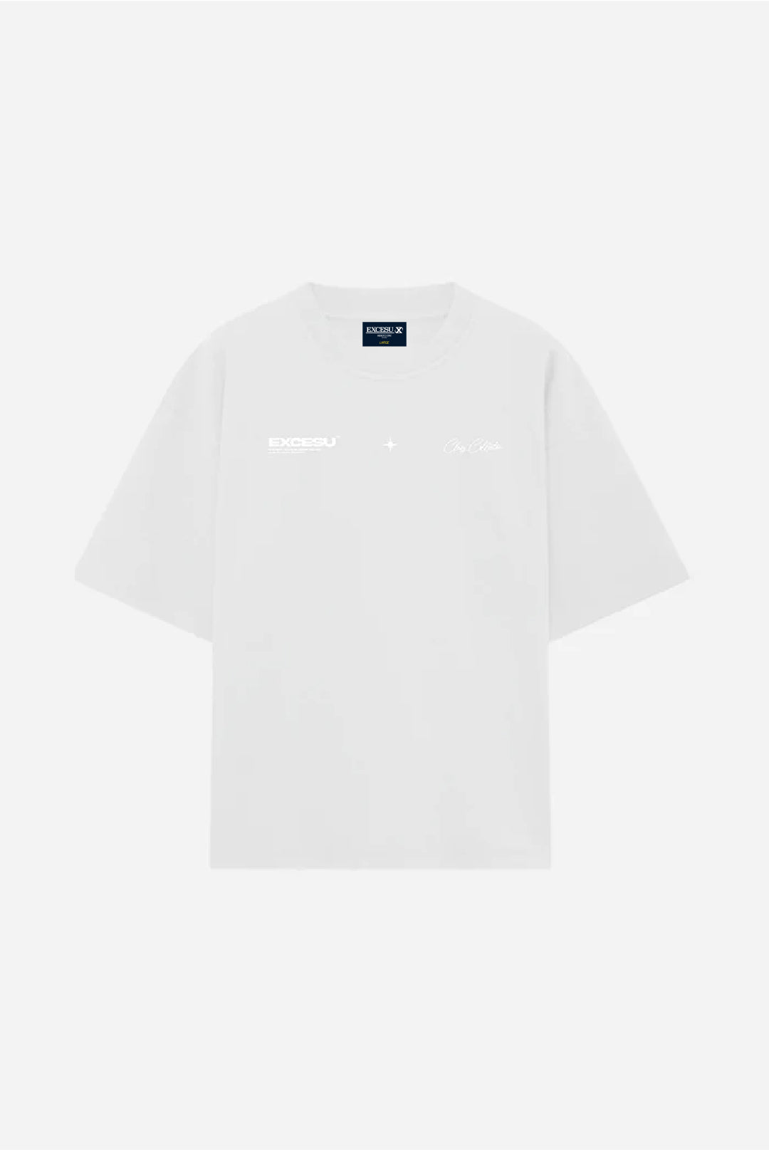 Gray Oversized Star T-Shirt