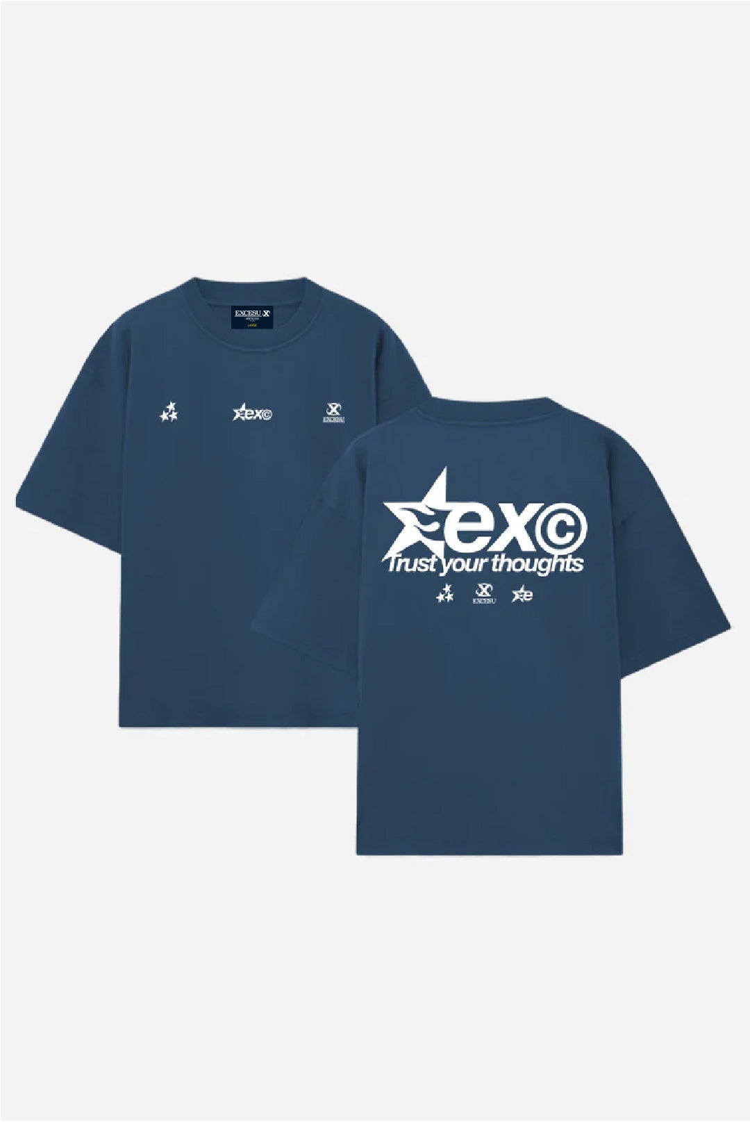 Camiseta Azul Índigo EXC