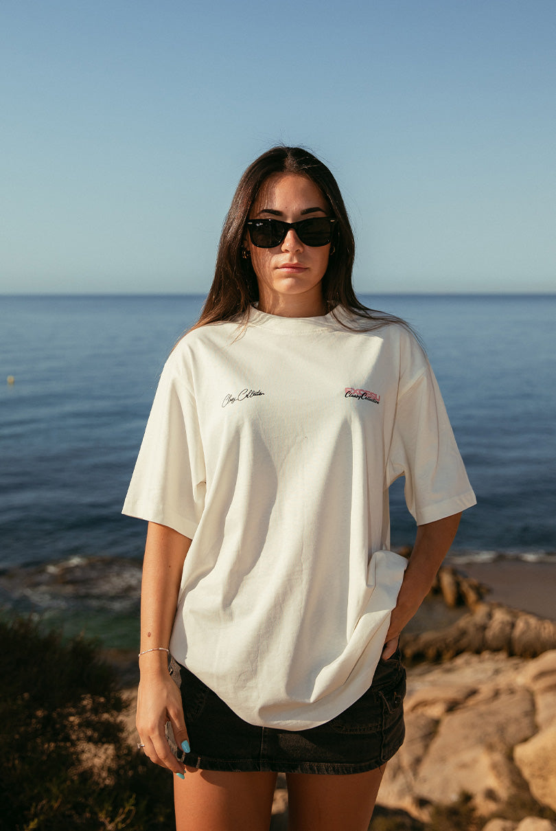 Camiseta Classy Blanco Roto Excesu