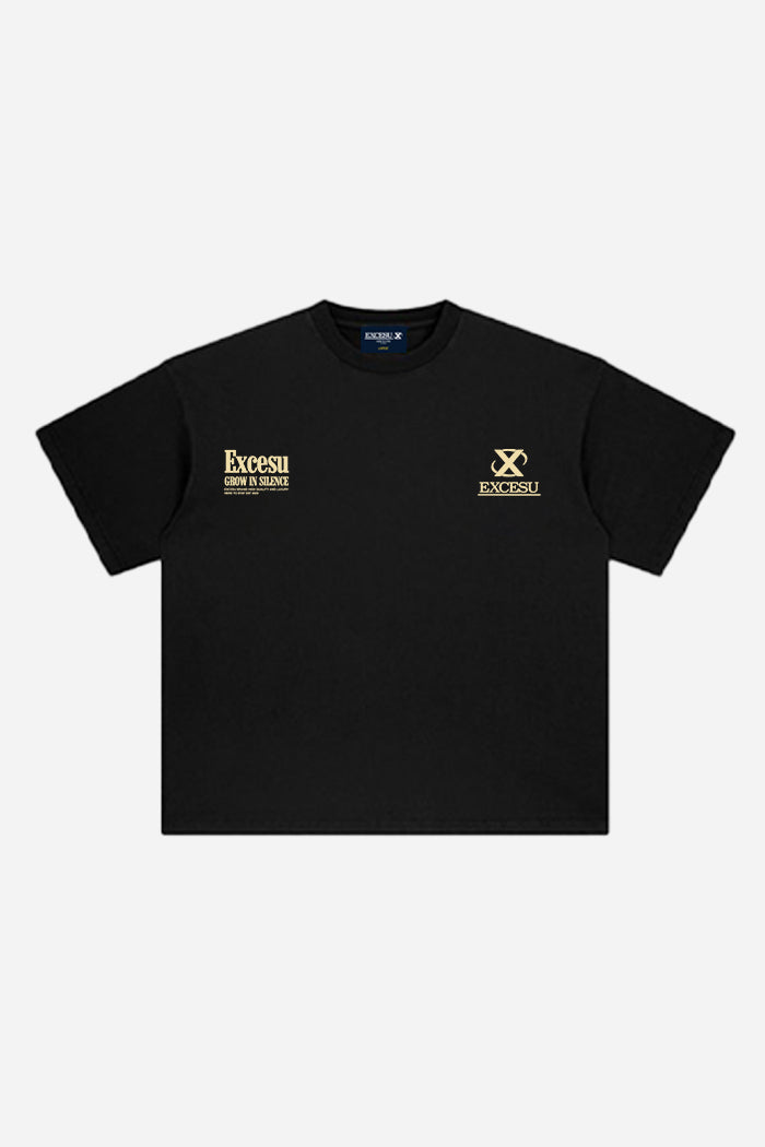 Grow in Silence Black T-shirt