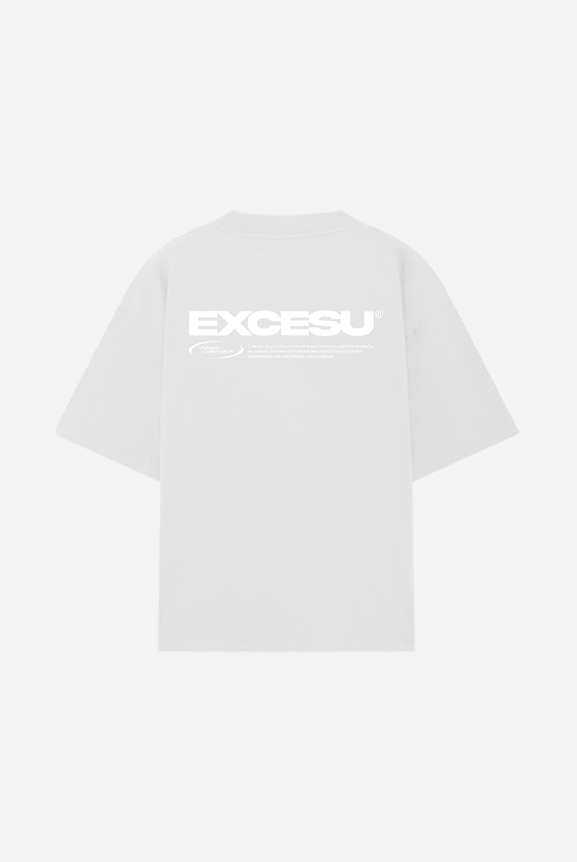 Camiseta Gris Oversized Star Excesu