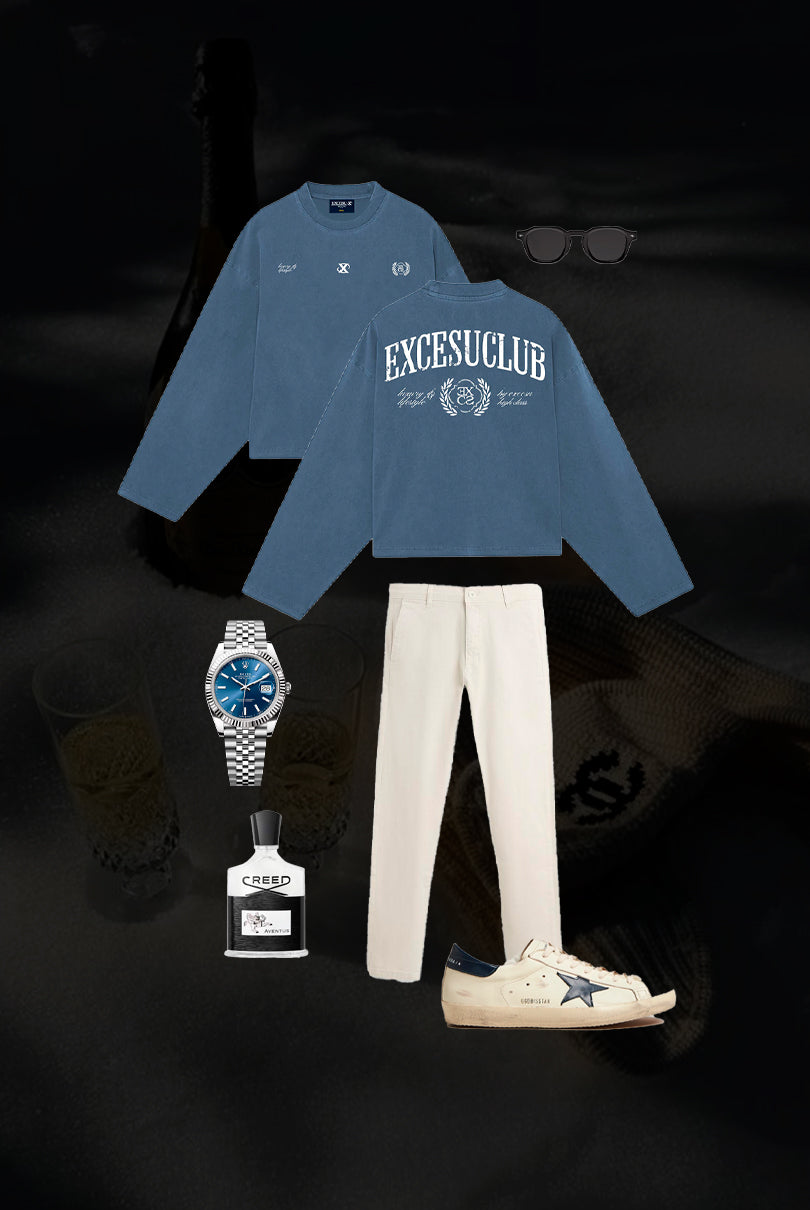Crewneck EXCESU Club Blue