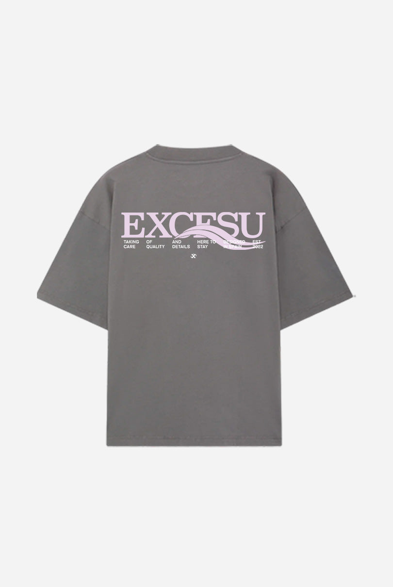 Camiseta Blanco Roto Ondas Excesu