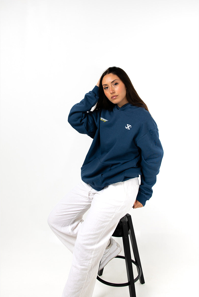 Sudadera Azul Índigo 0025 Excesu
