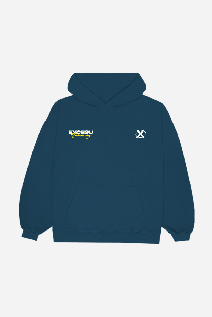 Sudadera Azul Índigo 0025 Excesu