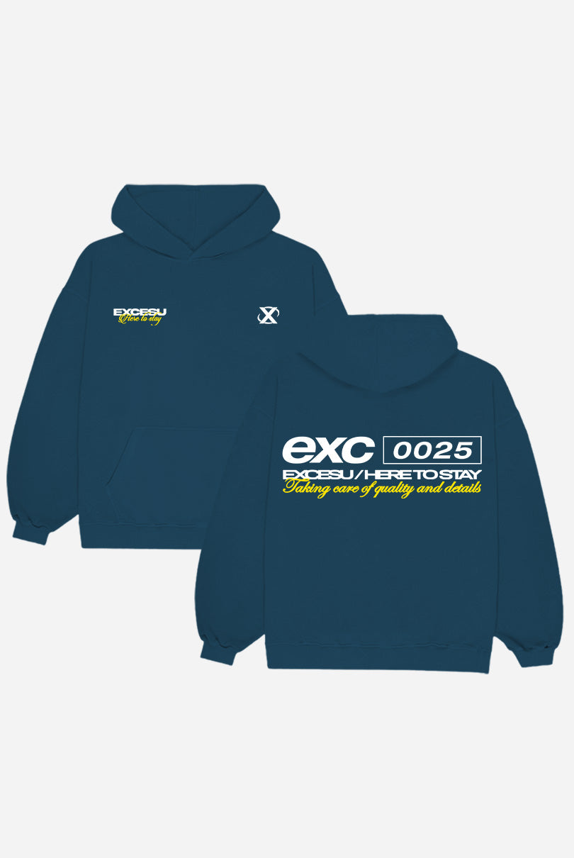 Sudadera Azul Índigo 0025 Excesu