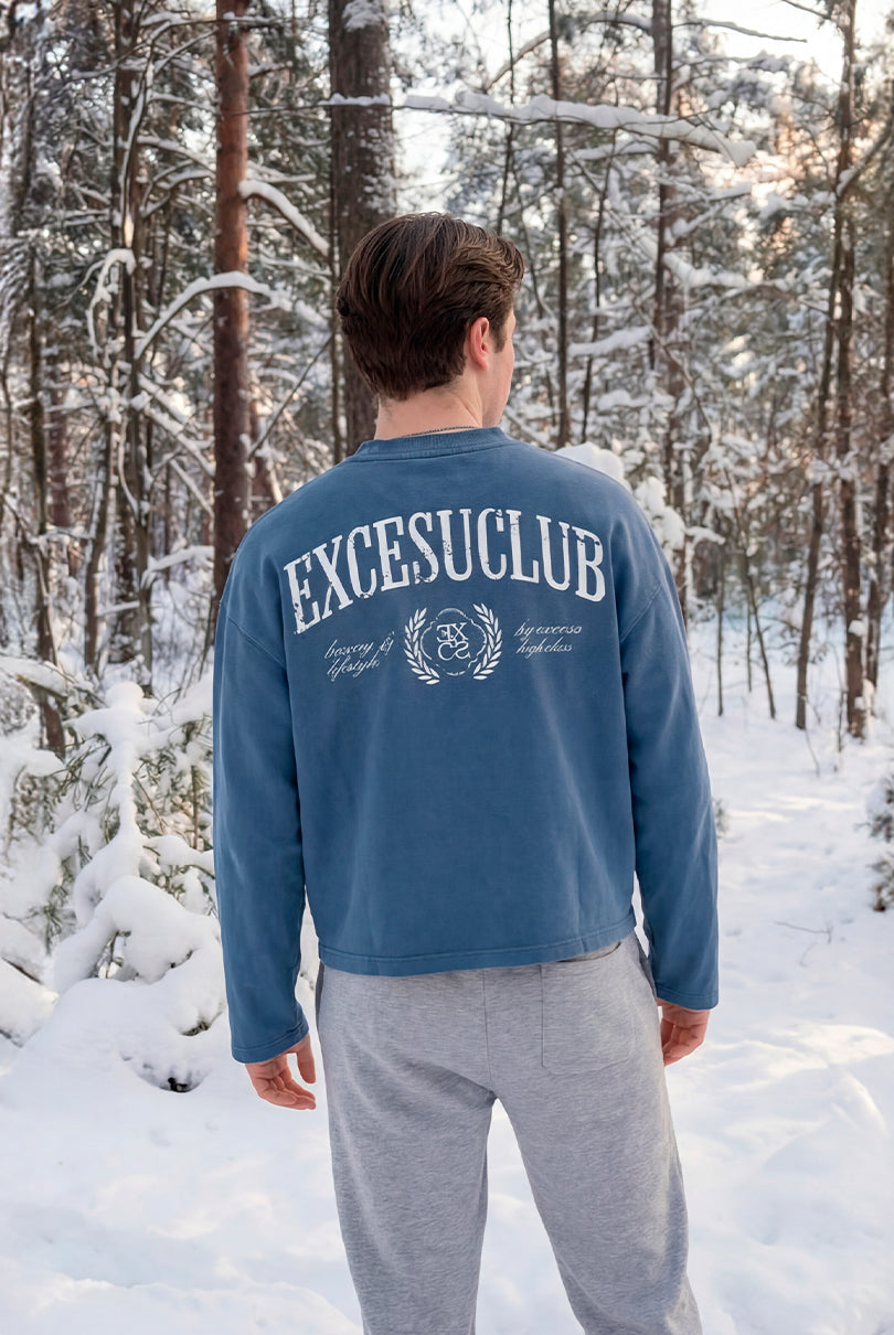 Crewneck EXCESU Club Blue