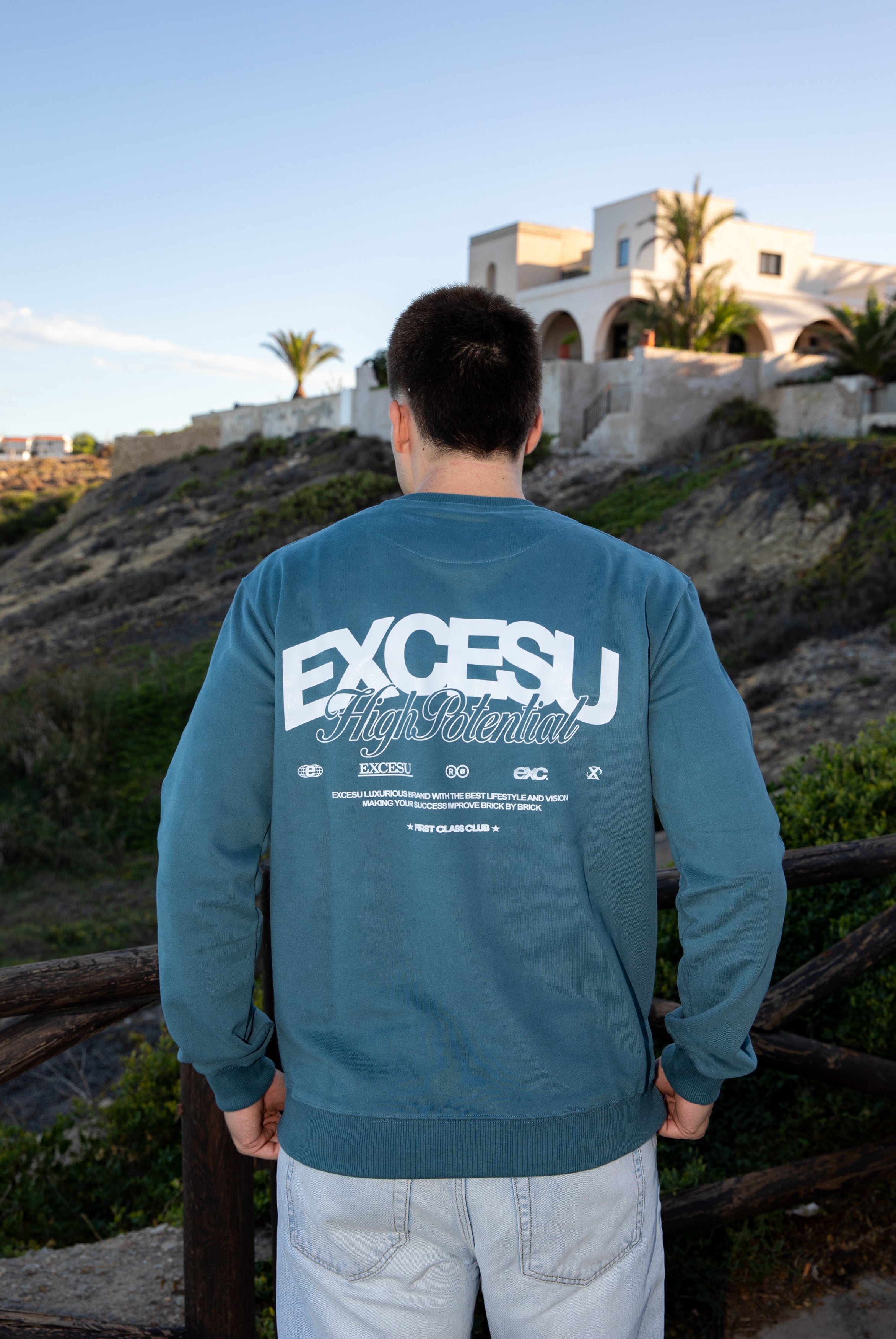 Crewneck High Potential Teal