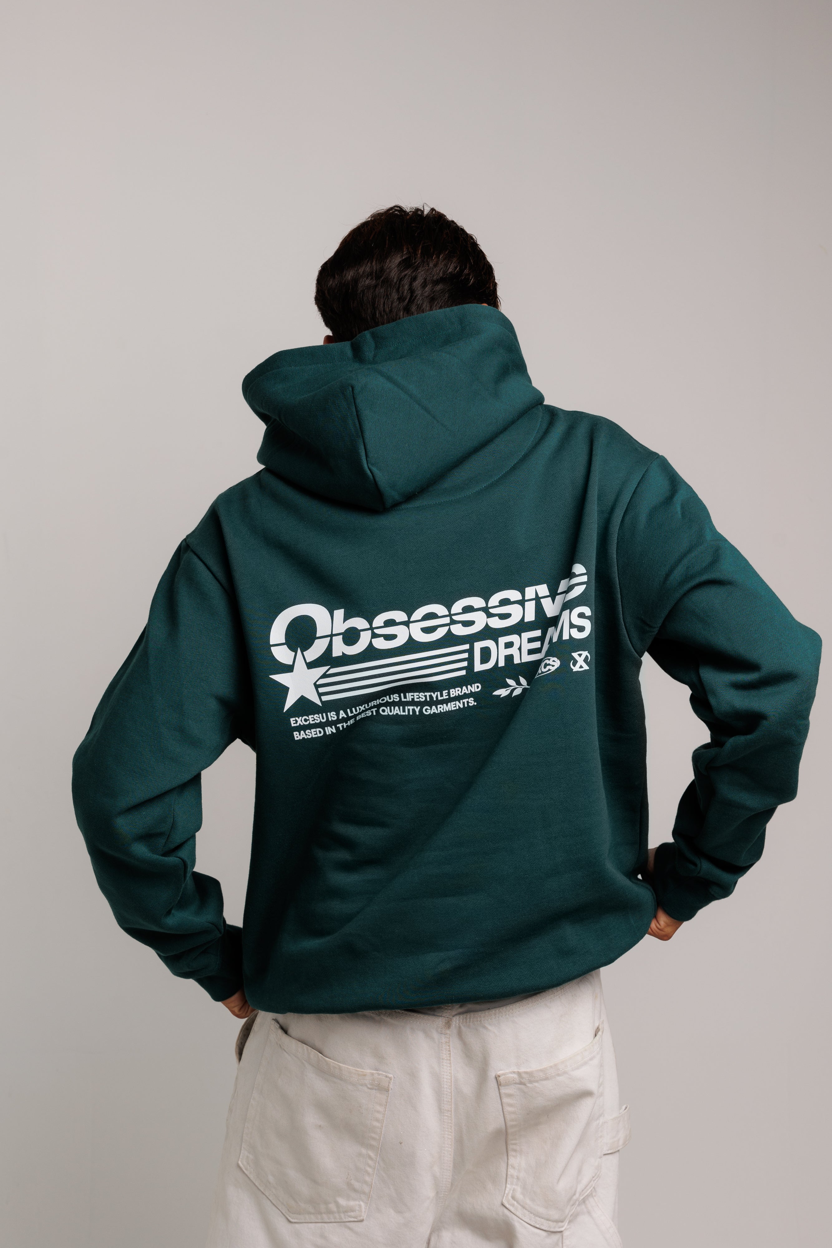 Obsessive Dreams Green Sweatshirt