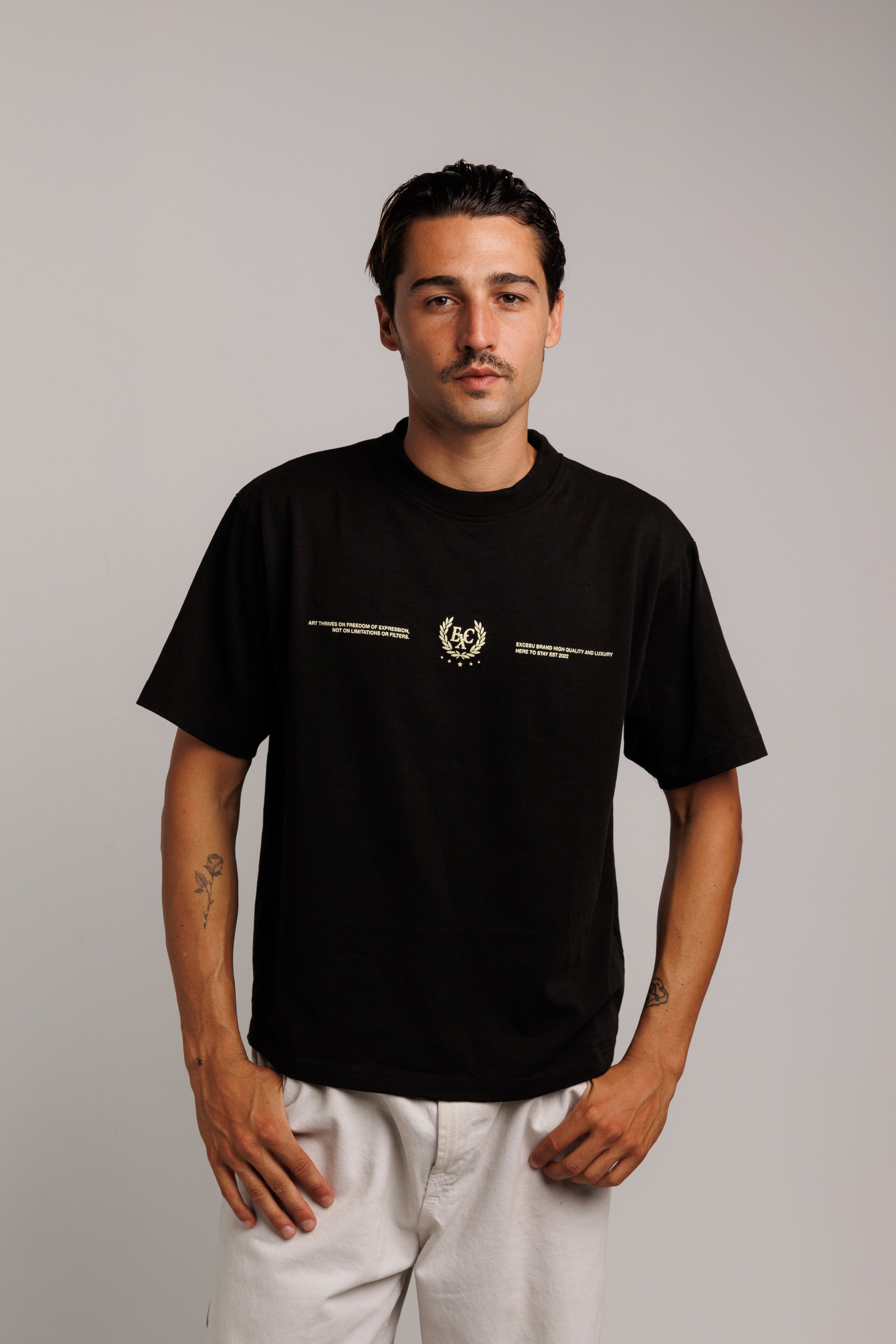 Nobody Cares Black T-shirt