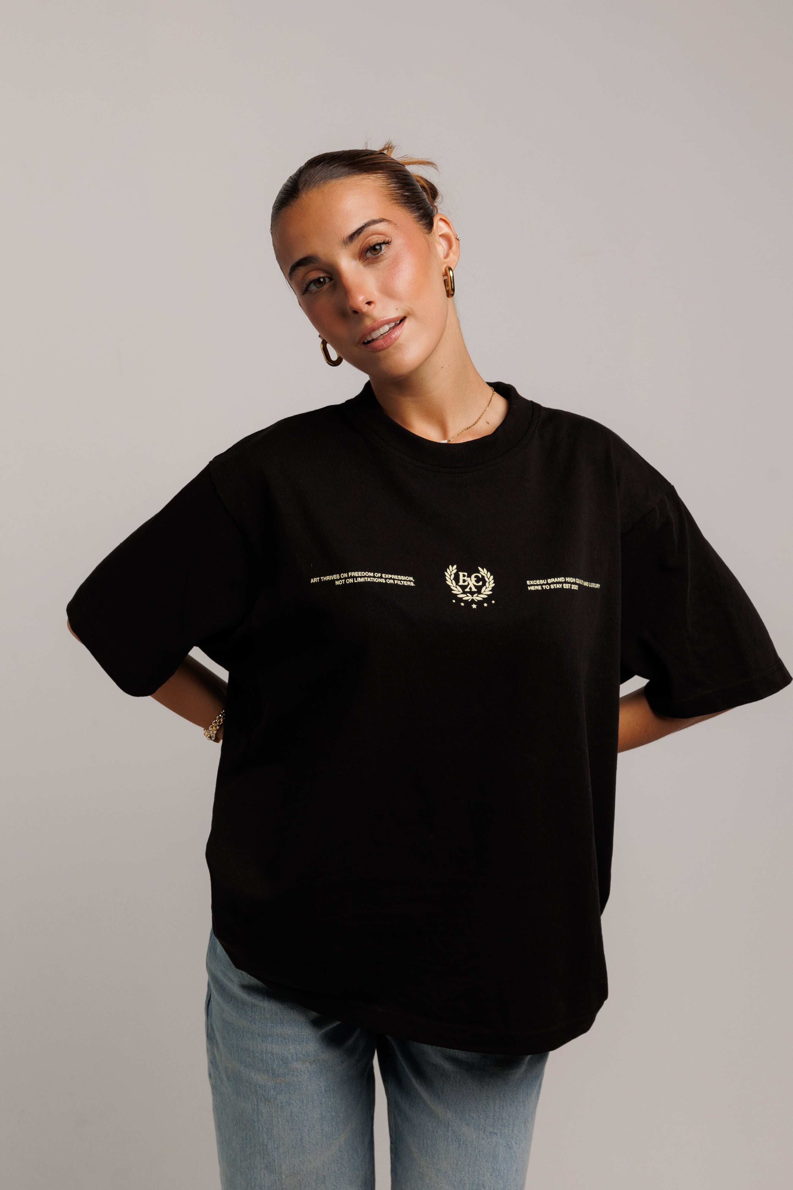 Nobody Cares Black T-shirt
