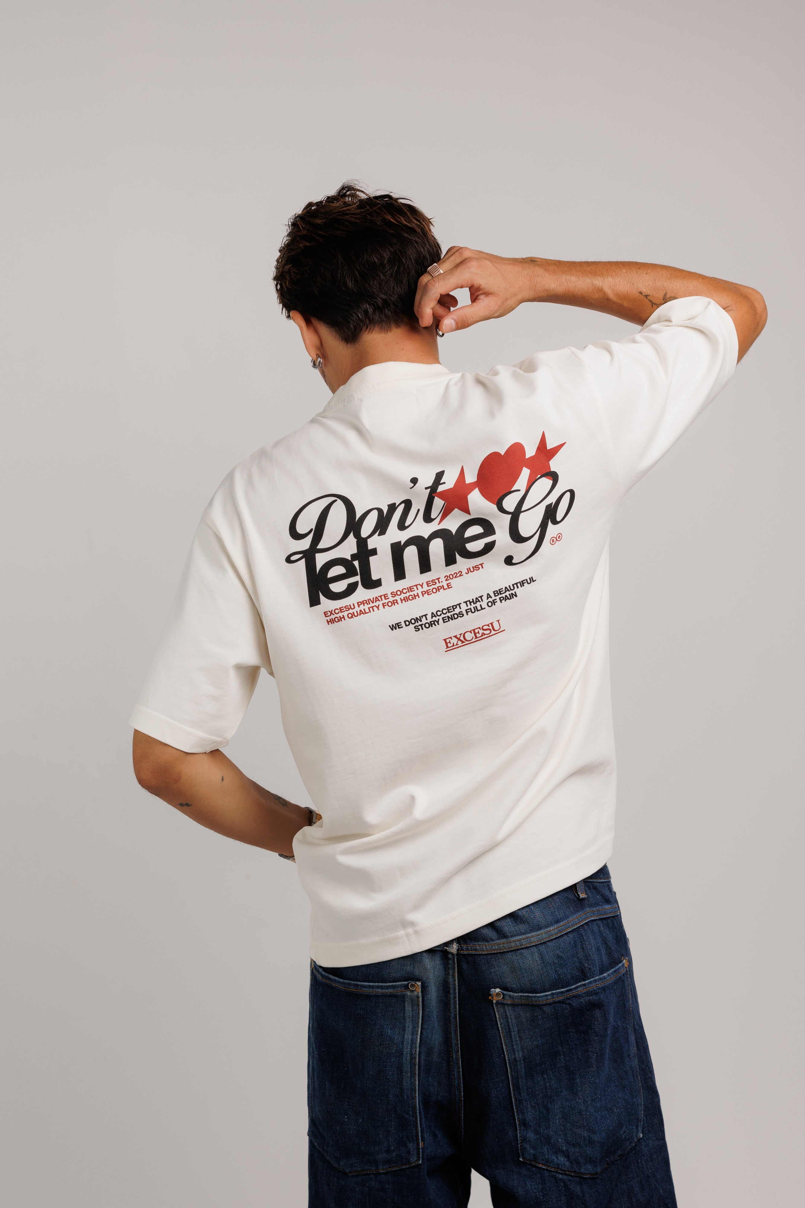 Off-White T-Shirt Don't Let Me Go