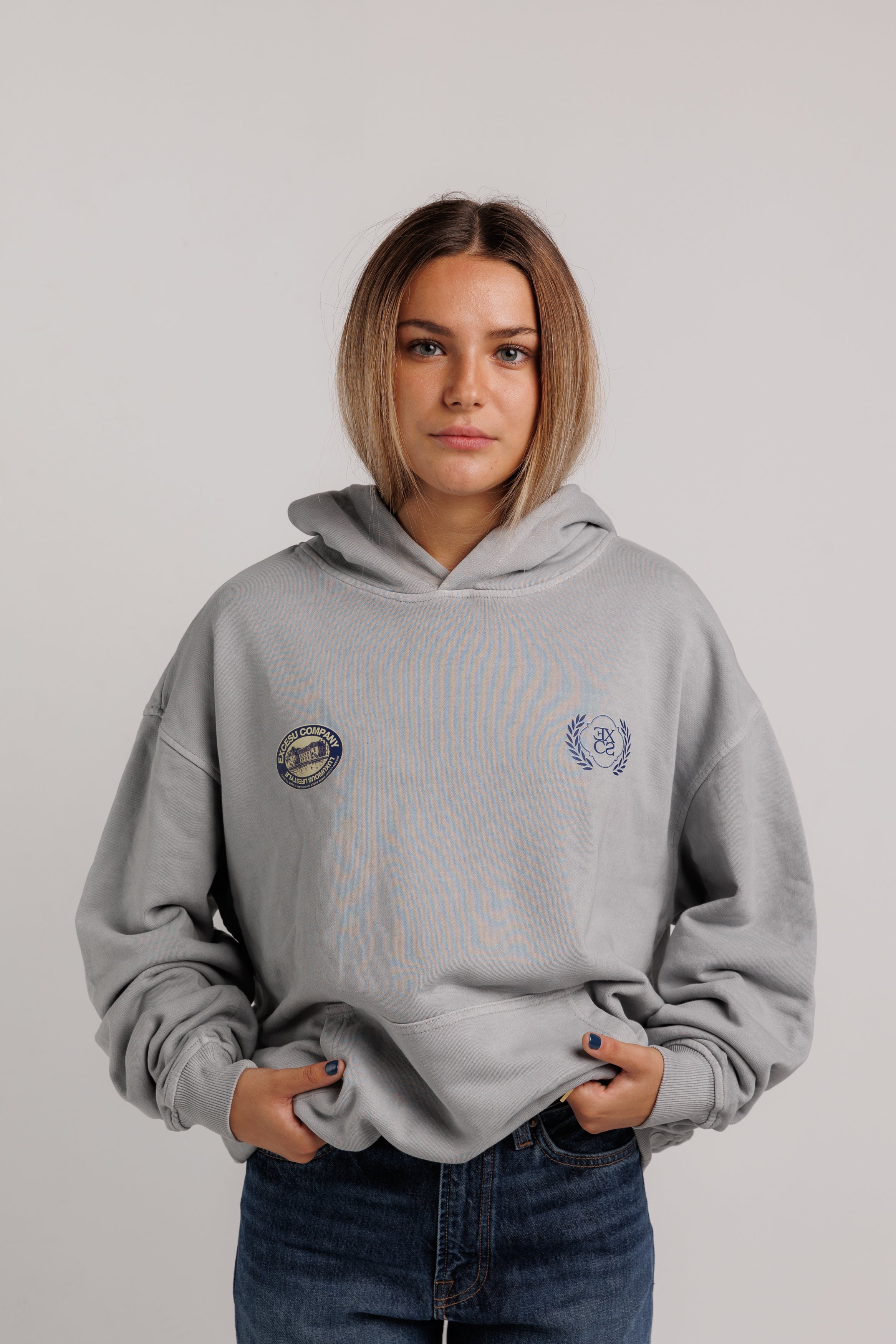 Grey Mansion Hoodie