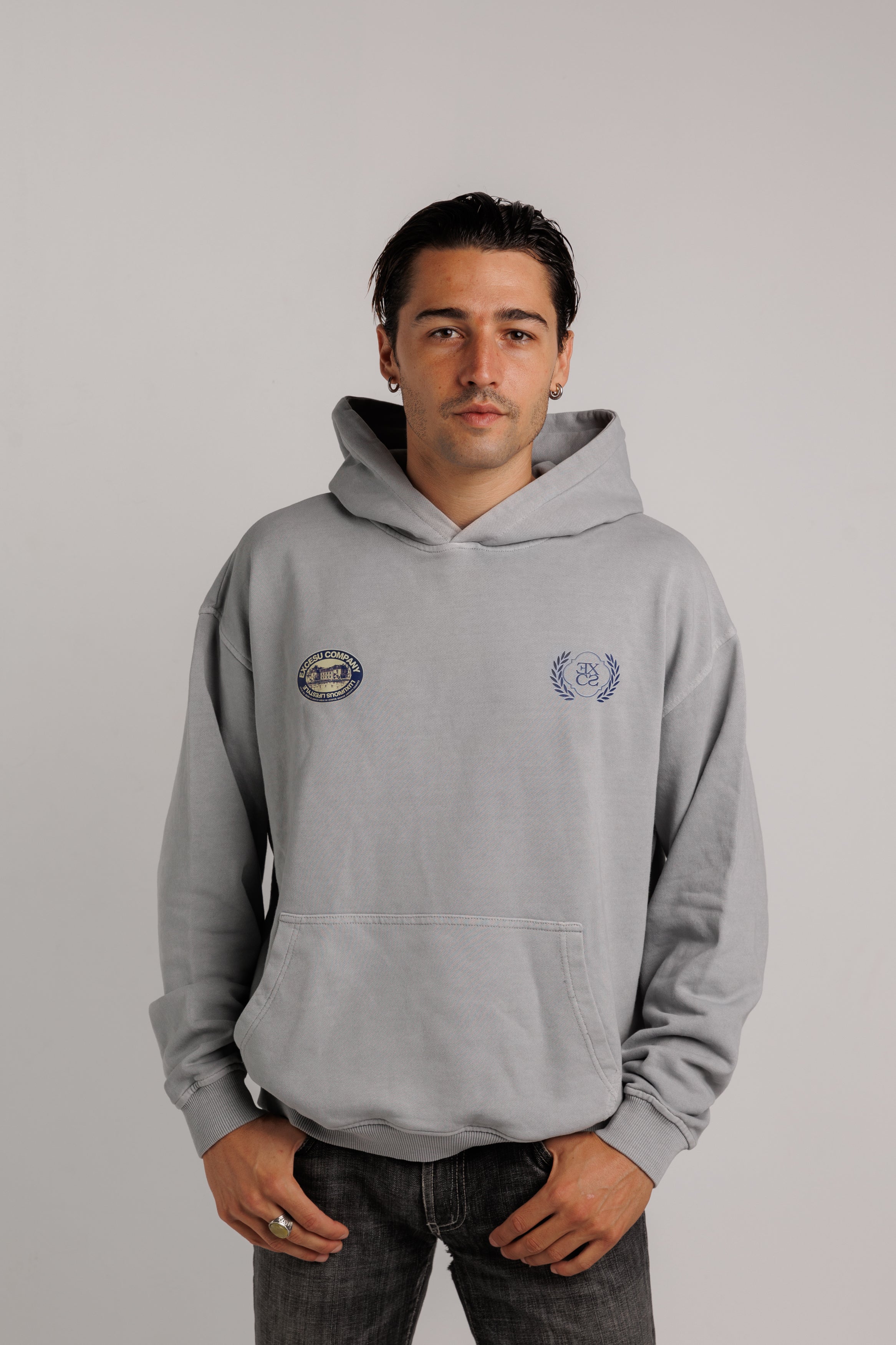 Grey Mansion Hoodie