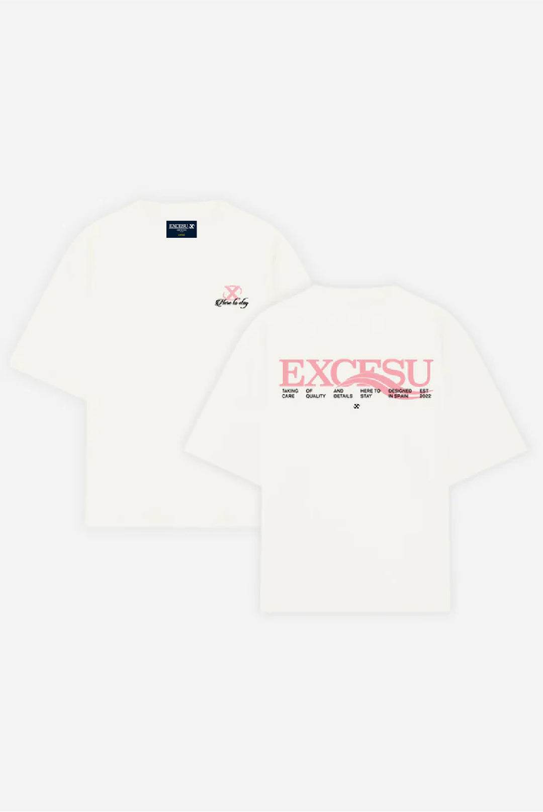 Camiseta Blanco Roto Ondas