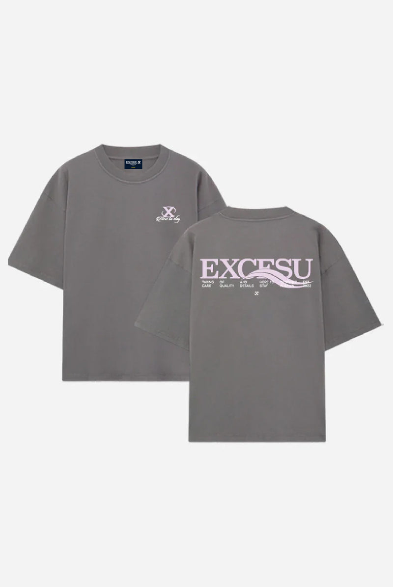 Maqueta De Camiseta Gris Vista Frontal Y Trasera Aislada Sobre