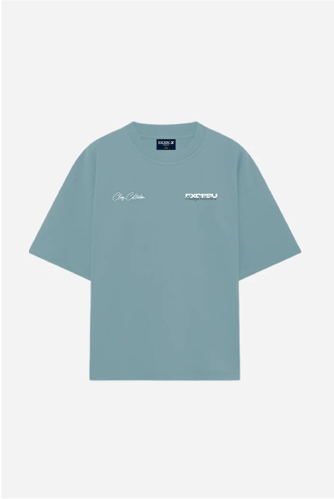 Camiseta Oversized Classy Teal