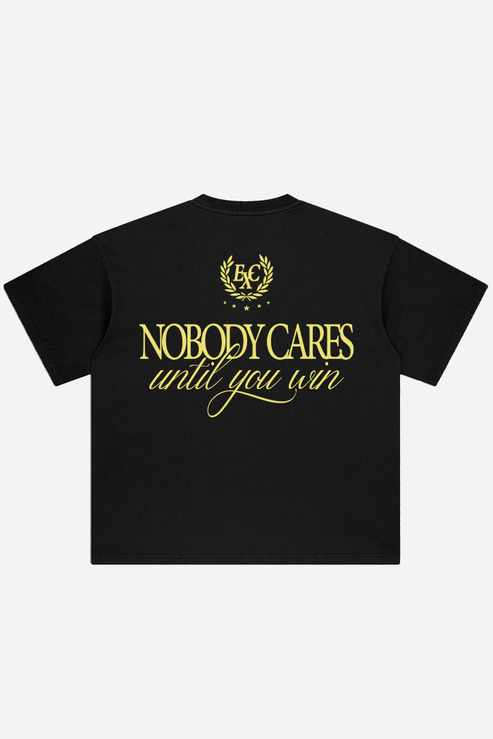 Camiseta Nobody Cares Negro