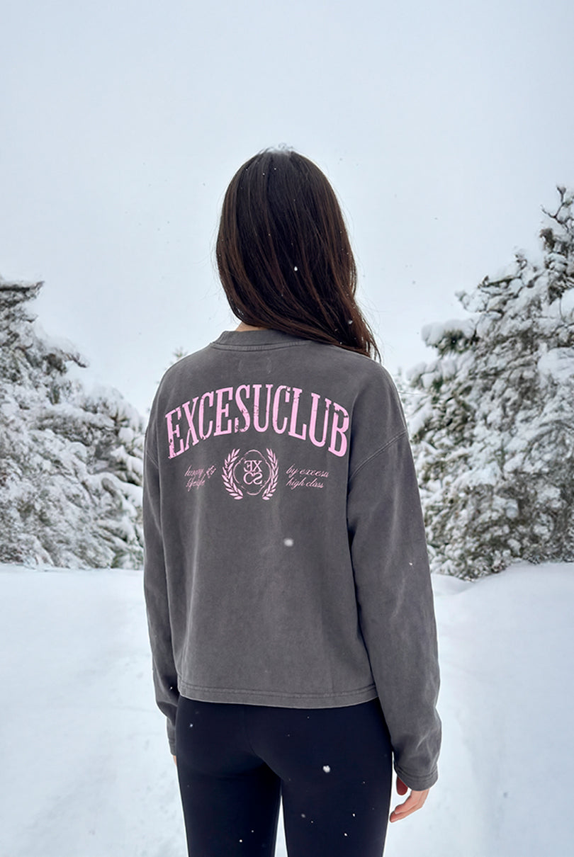 Crewneck EXCESU Club Grey