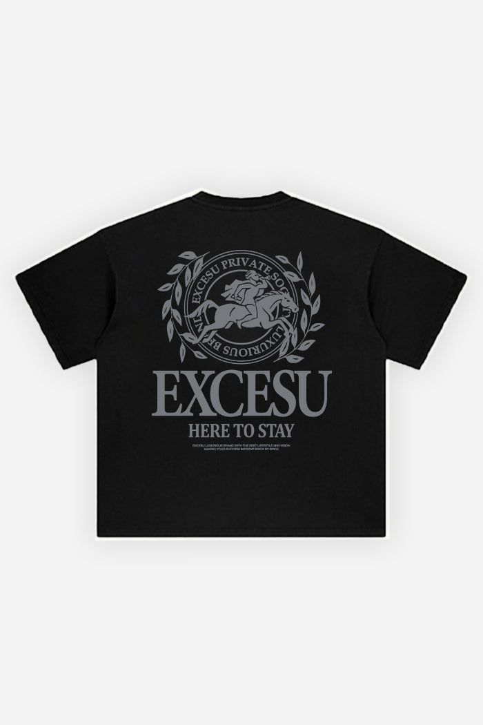 Horse Crown Black T-Shirt