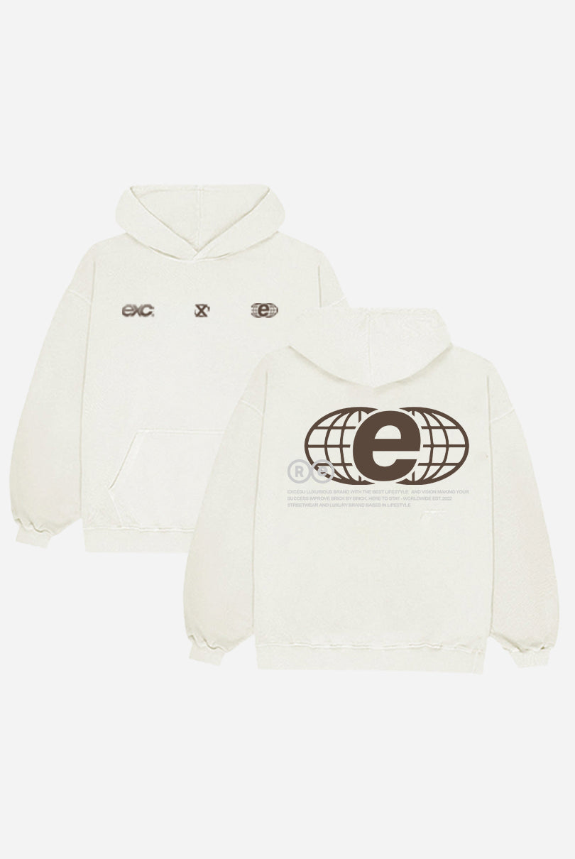 Global X Beige Sweatshirt