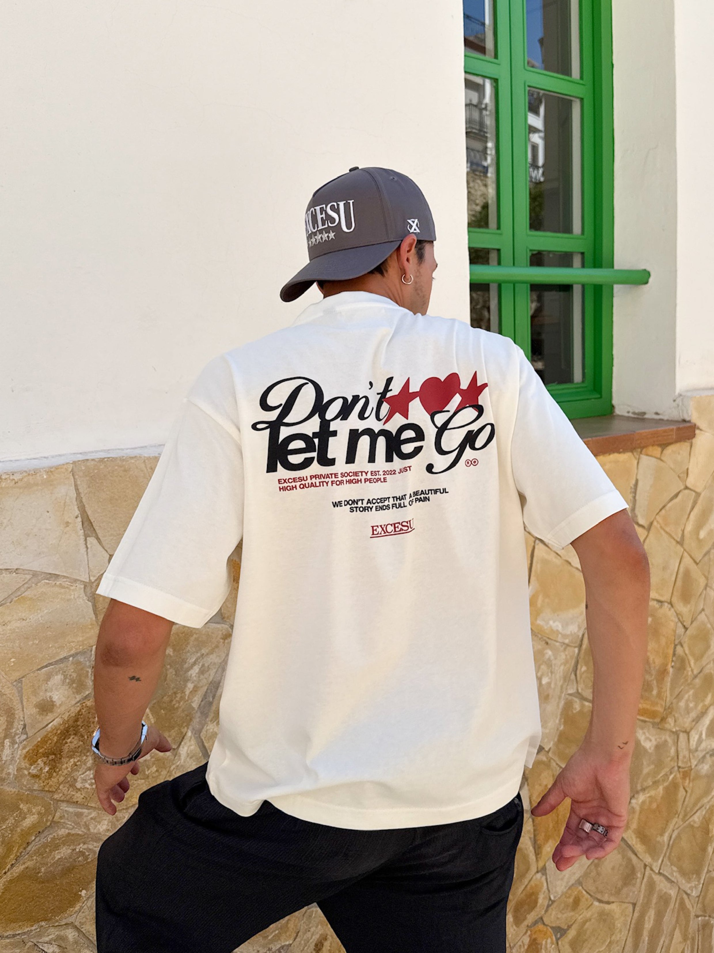 Off-White T-Shirt Don't Let Me Go