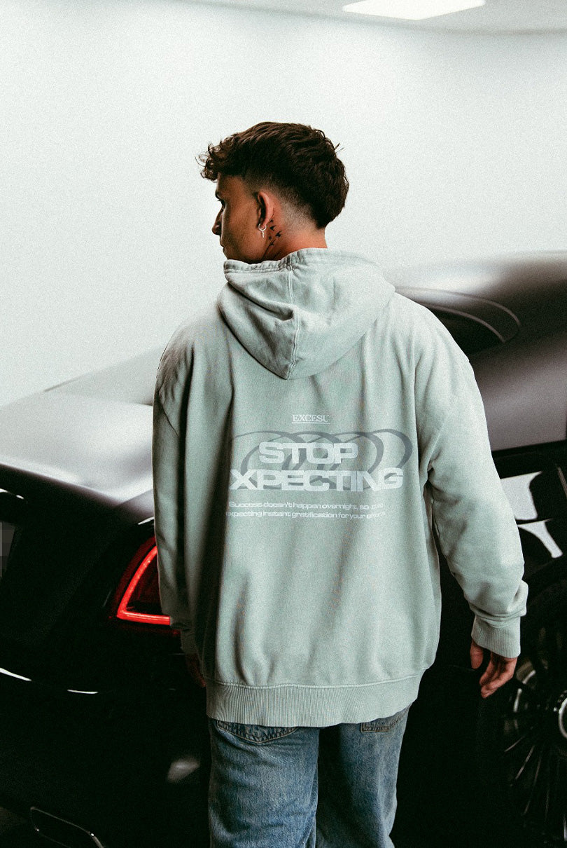 Sudadera Primark Yale Oversized Para Mujer Gris