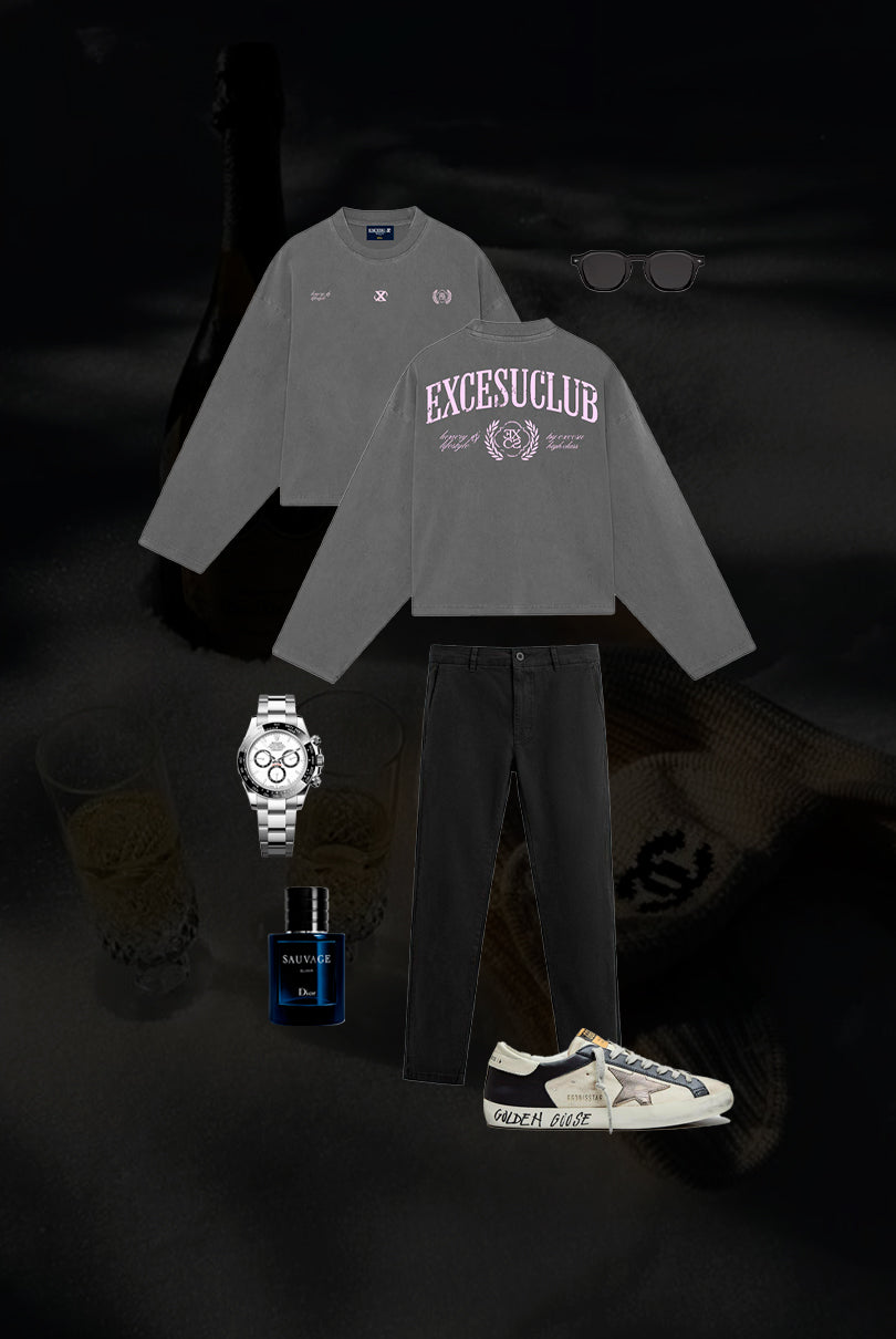 Crewneck EXCESU Club Grey