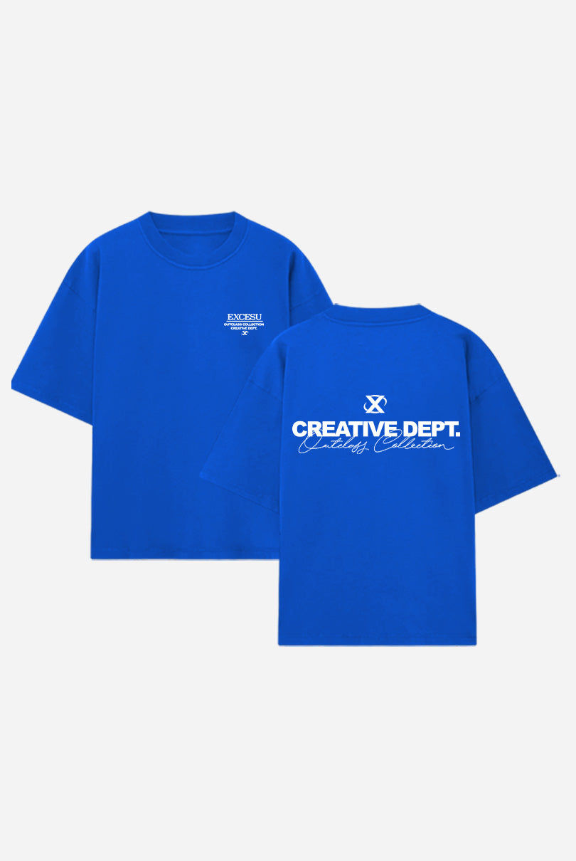 Camiseta Azul Eléctrico Creative Dept. Excesu