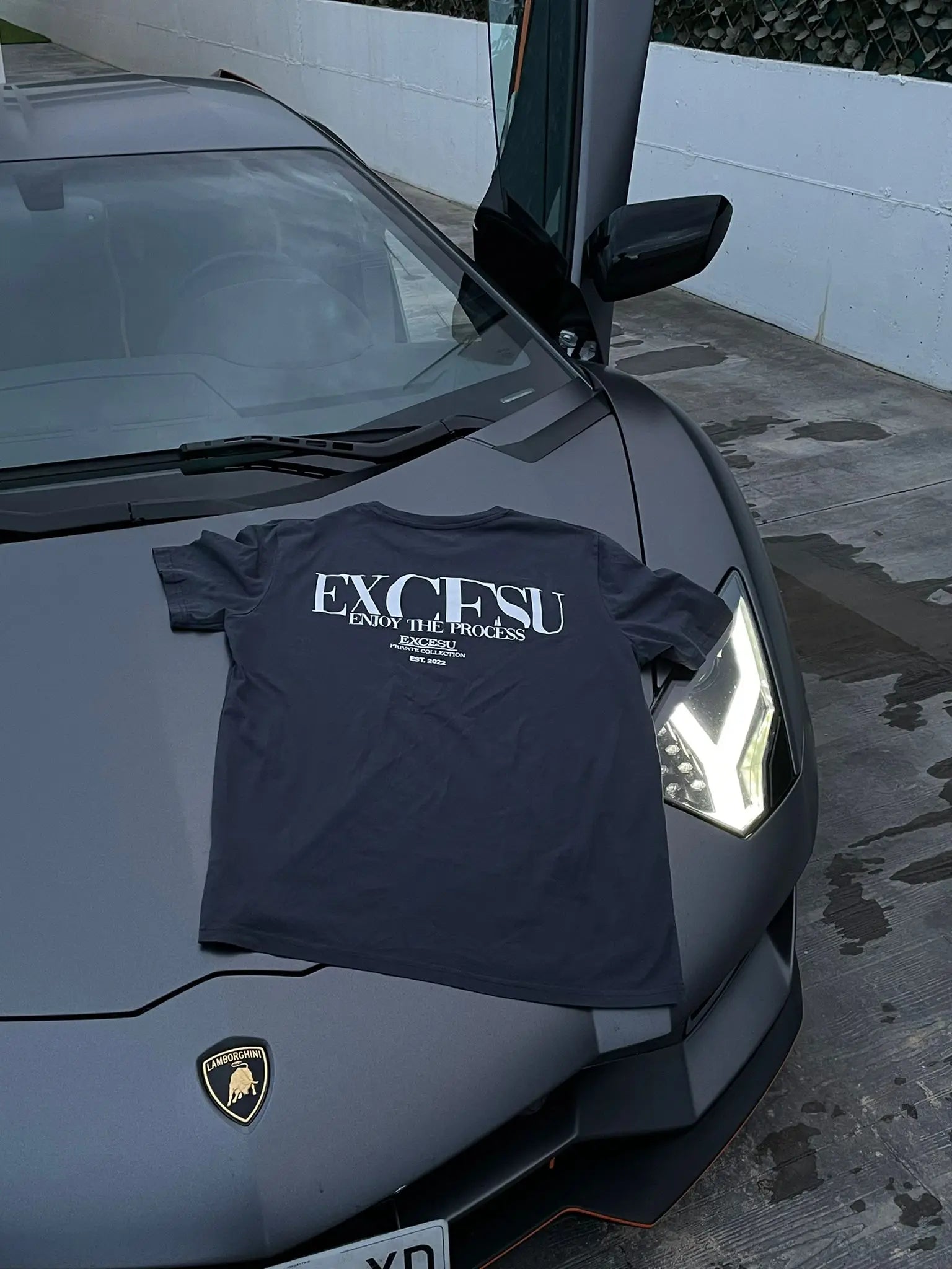 Excesu Grey Tee Excesu